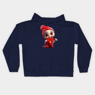 Enchanting Ladybird Kids Hoodie